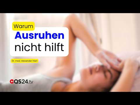 Thumbnail of the QS24 interview with Dr Alexander Hierl on exhaustion, brain fog and burnout